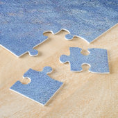 パラソルを右モネに曲げた鮮やか人 ジグソーパズル (側面)