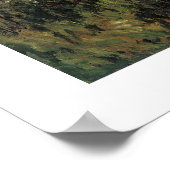 パラソルを持った女性の歩き ポスター (角)