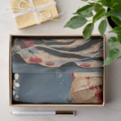 パラソルを持って立つチノワセリーレディポートレート 薄葉紙 (ギフト)