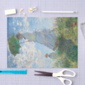 パラソルを持つクロード・モネの女性 薄葉紙 (クラフト)