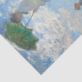 パラソルを持つクロード・モネの女性 薄葉紙 (詳細)