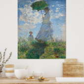 パラソルを持つ人 ポスター (キッチン)