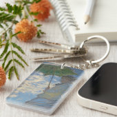 パラソルを持つ女性 – マダム・モネとその息子 キーホルダー (正面右)