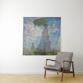 パラソルを持つ女性 – マダム・モネとその息子 タペストリー (インサイチュ)