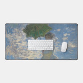 パラソルを持つ女性 – マダム・モネとその息子 デスクマット (キーボード&マウス)