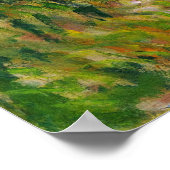 パラソルを持つ女性 – マダム・モネとその息子 ポスター (角)