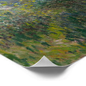 パラソルを持つ女性 – マダム・モネとその息子 ポスター (角)