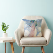 パラソルを持つ女性， Claude Monet, 1886 クッション (椅子)