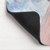 パラソルを持つ女性， Claude Monet, 1886 マウスパッド (コーナー)