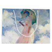 パラソルを持つ女性, Claude Monet, 1886 ラージペーパーバッグ (裏面)