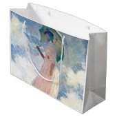 パラソルを持つ女性, Claude Monet, 1886 ラージペーパーバッグ (裏面アングル)