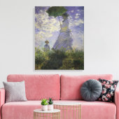 パラソルを持つ女性byクロード・モネ,ヴィンテージ・アート キャンバスプリント (インサイチュ (リビング))
