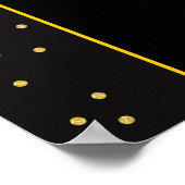 パラソルカラフルインディアンウェルカム披露宴標識 ポスター (角)