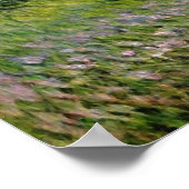 パラソル付きの女性 ポスター (角)