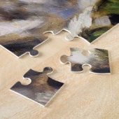 パラソル付き女性ルノアールファインアート ジグソーパズル (側面)