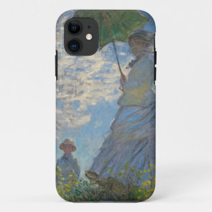 パラソル1875年を持つクロード・モネの女性 iPhone 11 ケース