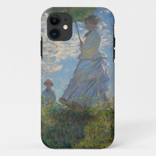 パラソル1875年を持つクロード・モネの女性 iPhone 11 ケース