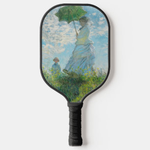 パラソル・クロード・モネを持つ女性 ピックルボールラケット