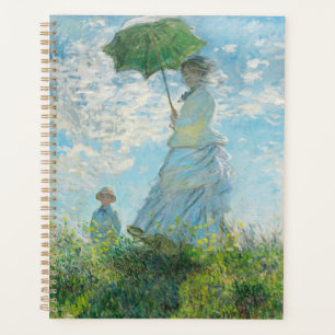 パラソル・クロード・モネを持つ女性 プランナー手帳