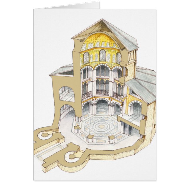 パラタインのチャペル。 アーヘン。 ドイツ (正面)