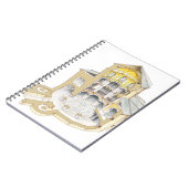 パラタインのチャペル。 アーヘン。 ドイツ ノートブック (左側)