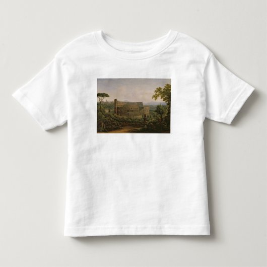 パラタインの丘からのColosseumの眺め トドラーTシャツ (正面)