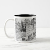 パラタインの丘のパーマの公爵の庭、 ツートーンマグカップ (左)