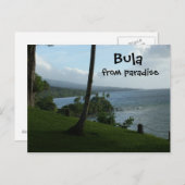 パラダイスからのブラー ポストカード (正面/裏面)