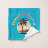 パラダイスが見つかった バスタオルセット (ウォッシュタオル)