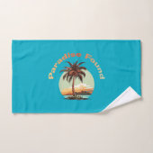 パラダイスが見つかった バスタオルセット (ハンドタオル)