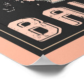 パラダイスが見つかった：バリ島のヴィンテージピンク ポスター (角)