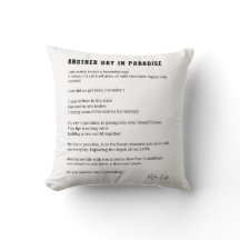 パラダイスのもう一日 詩 ブラック ホワイト