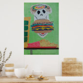 パラダイスのチーズバーガー ポスター (キッチン)