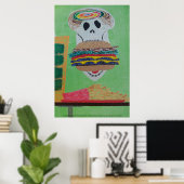 パラダイスのチーズバーガー ポスター (ホームオフィス)