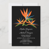 パラダイスのフローラ結婚が一つの招待状に集まる (正面)