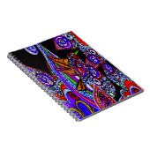 パラダイスのブルーバードブラックスパイラルノート ノートブック (右側)