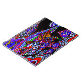 パラダイスのブルーバードブラックスパイラルノート ノートブック (左側)