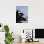 パラダイスのヤシの木 ポスター (ホームオフィス)