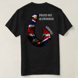 パラダイスの価格オフ – ハワイの部族のフックHIFlag Tシャツ