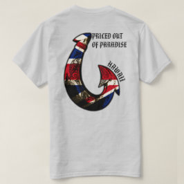パラダイスの価格オフ – ハワイの部族のフックHIFlag Tシャツ