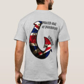 パラダイスの価格オフ – ハワイの部族のフックHIFlag Tシャツ (裏面)