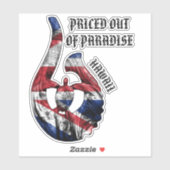 パラダイスの値付けHIホヌトライバルフックHIフラグ シール (シート)