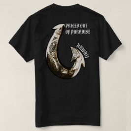 パラダイスの値切りハワイのトライバルフック Tシャツ