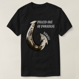 パラダイスの値切りハワイのトライバルフック Tシャツ