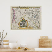 パラダイスの古代地図 ポスター (キッチン)