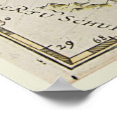 パラダイスの古代地図 ポスター (角)