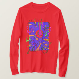 パラダイスの怪物 – ウェアラブルアート Tシャツ