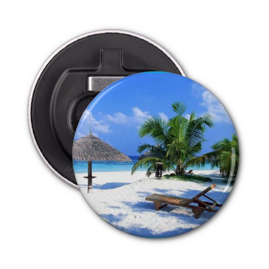 **パラダイスの日**ボトルオープナー 栓抜き (正面)