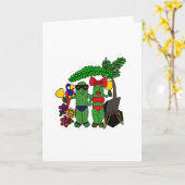 パラダイスの漬物 カード (黄色い花)