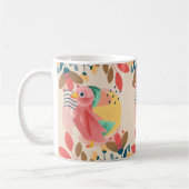 パラダイスの熱帯性鳴鳥 コーヒーマグカップ (左)